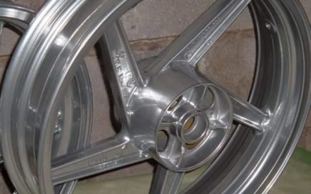 Motor Cycle Wheel Shot Blasted