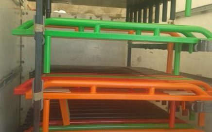 Powder Coated Land Rover Rock Sliders