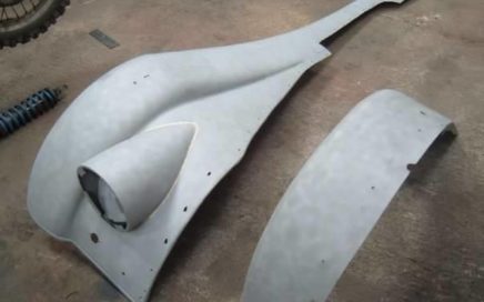Vintage Car Parts Shot Blasted
