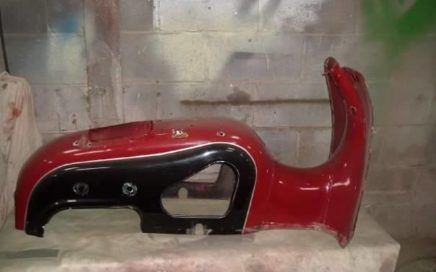 Scooter Parts before Shot Blasting