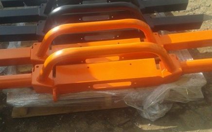 Powder Coated Heavy Duty Land Rover Bumpers